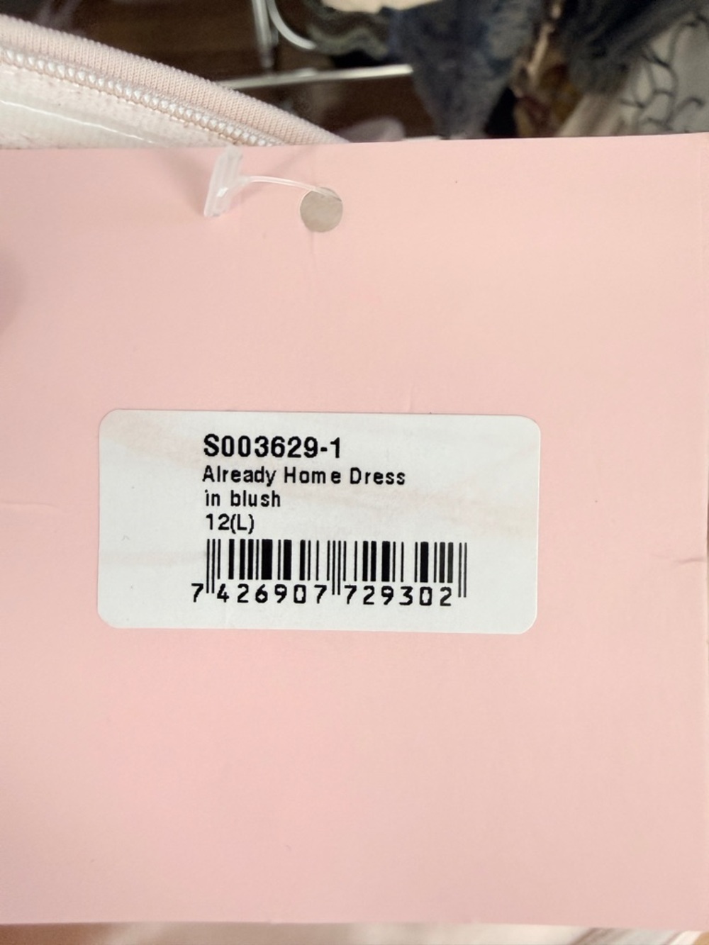 NWT Showpo Blush Pink Draped Maxi Dress Formal Wedding Guest Prom Size 8 - Picture 6 of 7